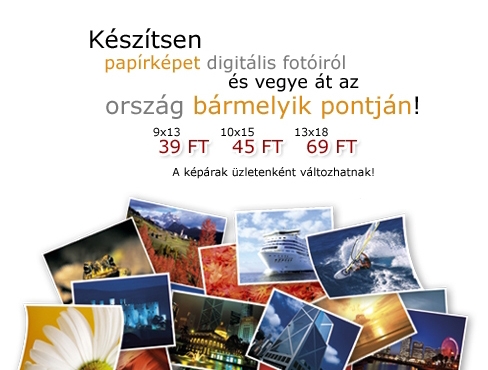 OnlineFoto ajánlat